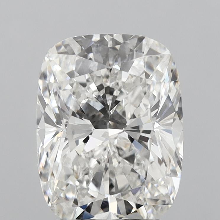 3.07 Carat Cushion Shaped, Ideal Cut, E Color, VVS2 Clarity, IGI Certified Lab Grown Diamond