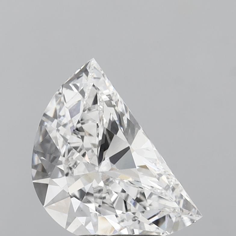 2.01 Carat Half Moon Shaped, Very Good Cut, D Color, VS1 Clarity, IGI Certified Lab Grown Diamond