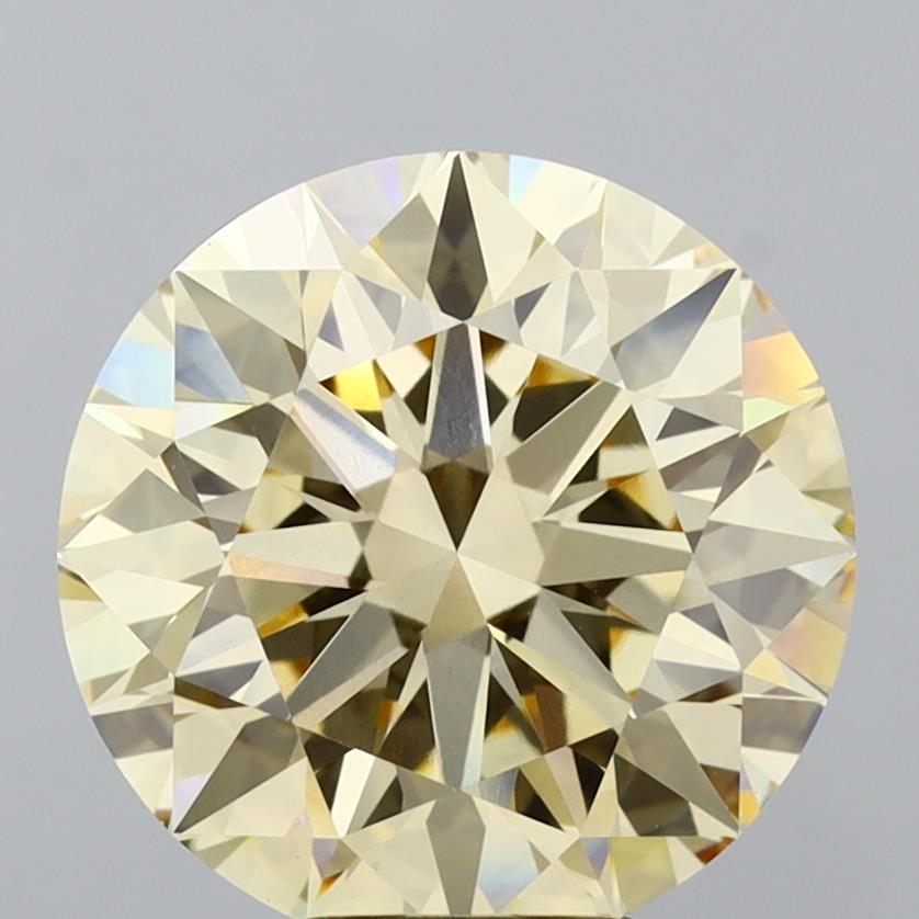 6.06 Carat Round Shaped, Ideal Cut, VVS2 Clarity, IGI Certified Lab Grown Diamond