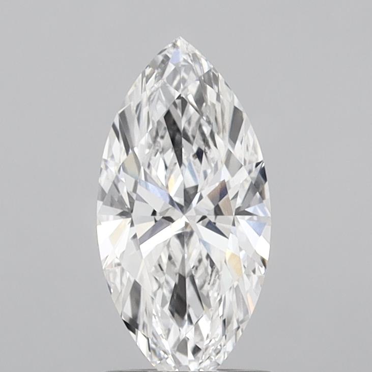 1.09 Carat Marquise Shaped, Ideal Cut, E Color, VVS2 Clarity, IGI Certified Lab Grown Diamond