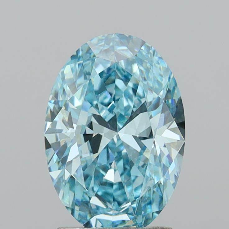 2.27 Carat Oval Shaped, Ideal Cut, VVS1 Clarity, IGI Certified Lab Grown Diamond