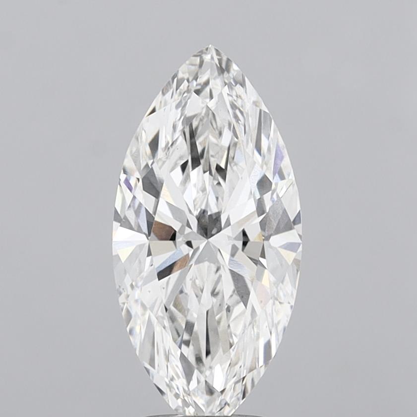 3.01 Carat Marquise Shaped, Ideal Cut, F Color, VS1 Clarity, IGI Certified Lab Grown Diamond