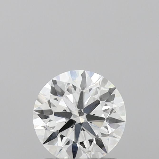 0.97 Carat Round Shaped, Ideal Cut, D Color, VVS2 Clarity, IGI Certified Lab Grown Diamond