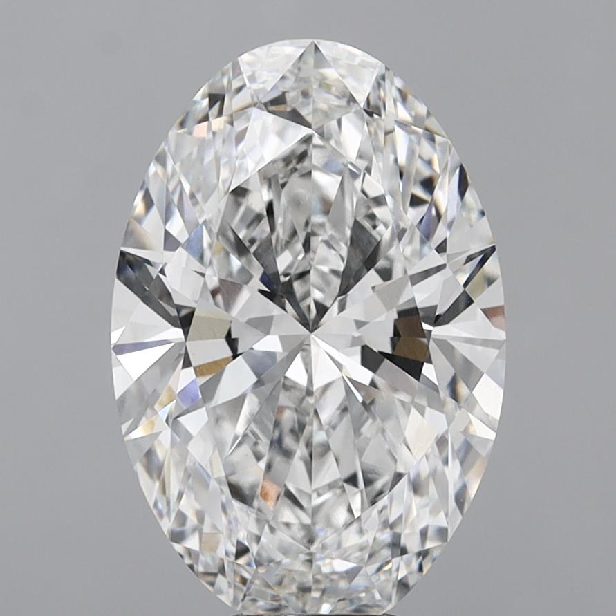 9.04 Carat Oval Shaped, Ideal Cut, E Color, VVS2 Clarity, IGI Certified Lab Grown Diamond