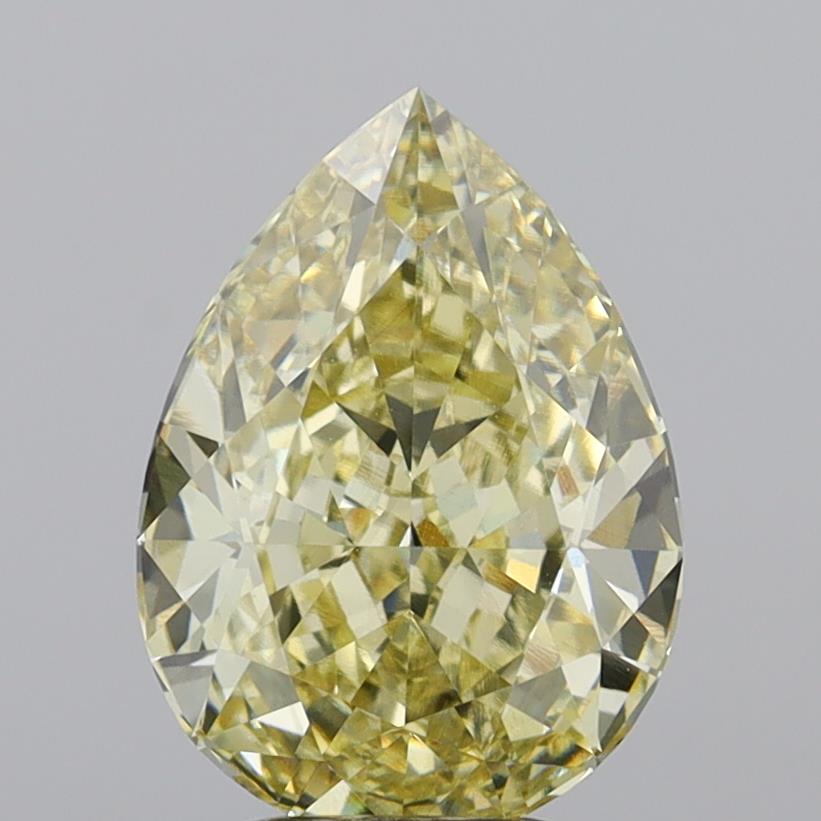 4.06 Carat Pear Shaped, Ideal Cut, VS1 Clarity, IGI Certified Lab Grown Diamond
