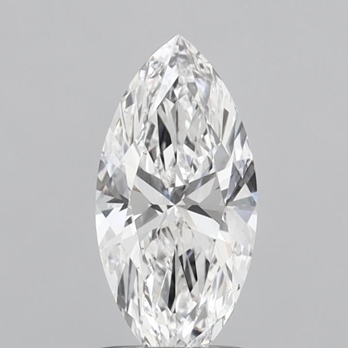 1.10 Carat Marquise Shaped, Ideal Cut, E Color, VVS2 Clarity, IGI Certified Lab Grown Diamond