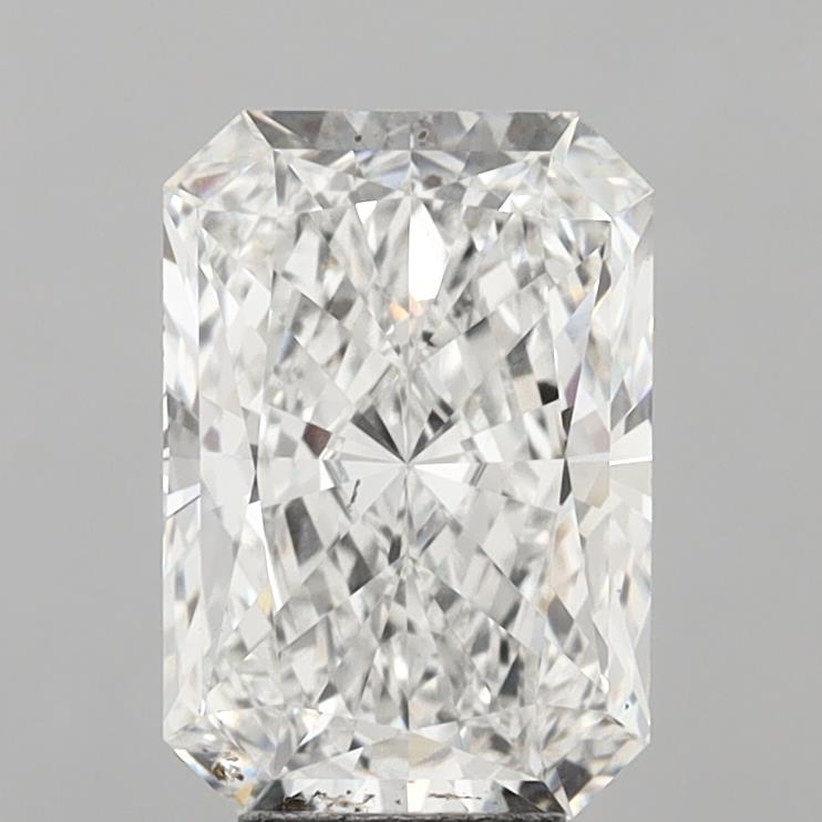 6.04 Carat Radiant Shaped, Ideal Cut, E Color, VVS2 Clarity, IGI Certified Lab Grown Diamond