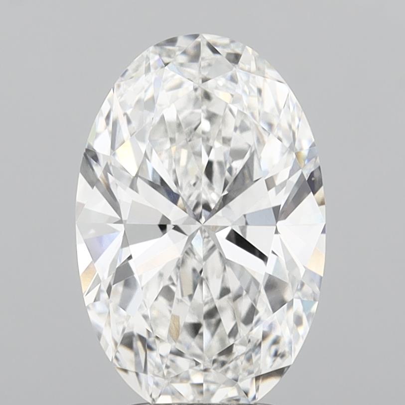 3.24 Carat Oval Shaped, Ideal Cut, E Color, VVS2 Clarity, IGI Certified Lab Grown Diamond
