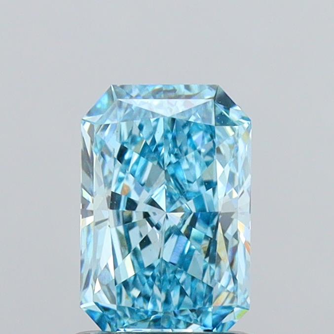 1.31 Carat Radiant Shaped, Ideal Cut, VVS2 Clarity, IGI Certified Lab Grown Diamond