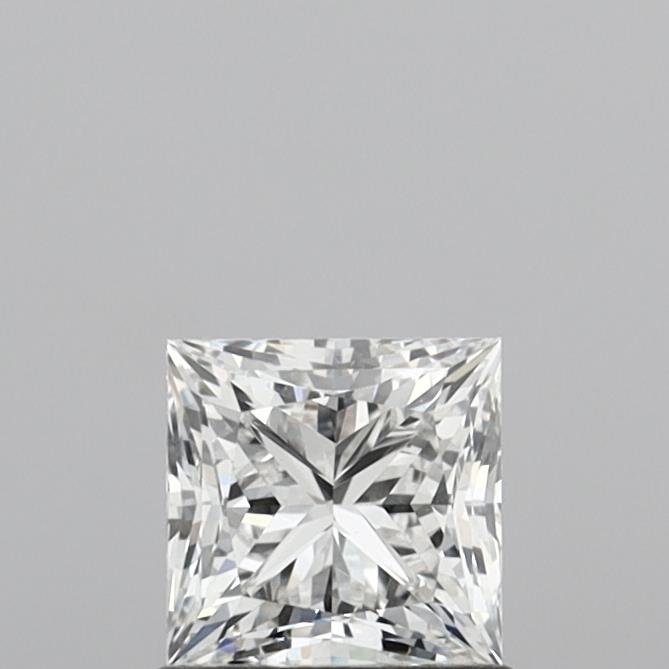 1.02 Carat Princess Shaped, Excellent Cut, E Color, VVS2 Clarity, IGI Certified Lab Grown Diamond