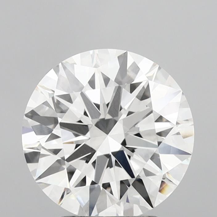 2.86 Carat Round Shaped, Ideal Cut, F Color, VVS2 Clarity, IGI Certified Lab Grown Diamond
