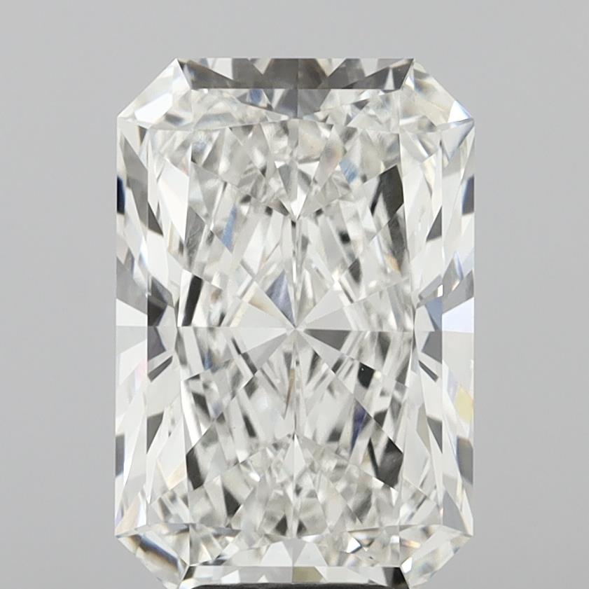7.08 Carat Radiant Shaped, Ideal Cut, G Color, VVS2 Clarity, IGI Certified Lab Grown Diamond