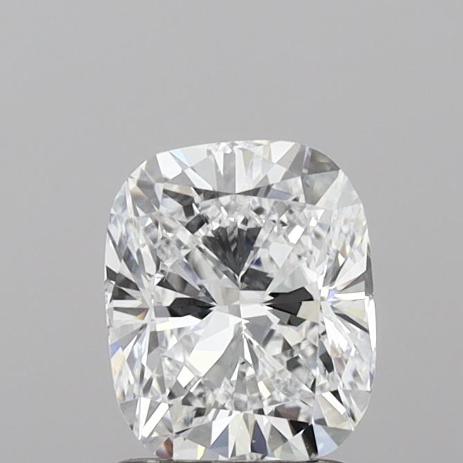 1.51 Carat Cushion Shaped, Ideal Cut, D Color, VVS2 Clarity, IGI Certified Lab Grown Diamond