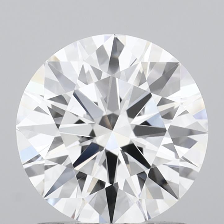 1.28 Carat Round Shaped, Excellent Cut, D Color, VS1 Clarity, IGI Certified Lab Grown Diamond