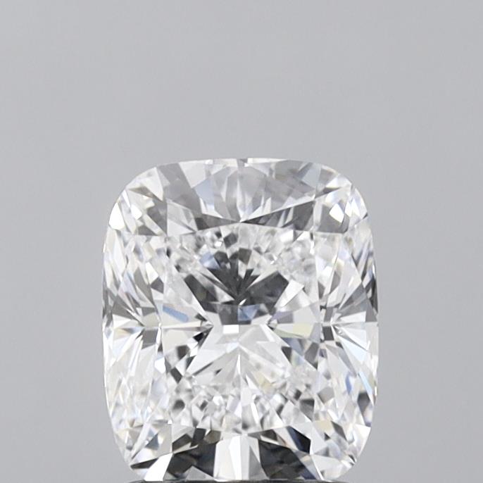 1.51 Carat Cushion Shaped, Ideal Cut, D Color, IF Clarity, IGI Certified Lab Grown Diamond