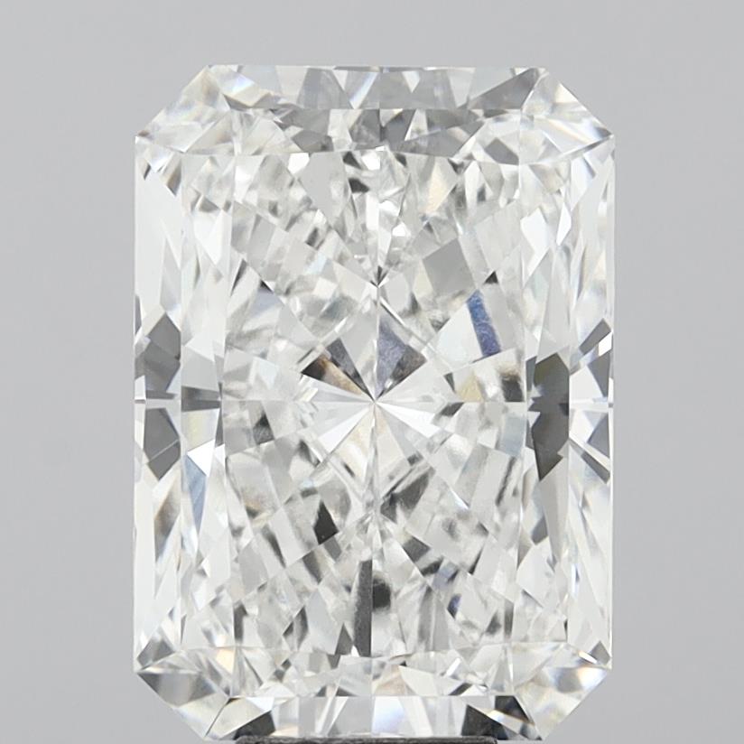 10.56 Carat Radiant Shaped, Ideal Cut, E Color, VVS2 Clarity, IGI Certified Lab Grown Diamond