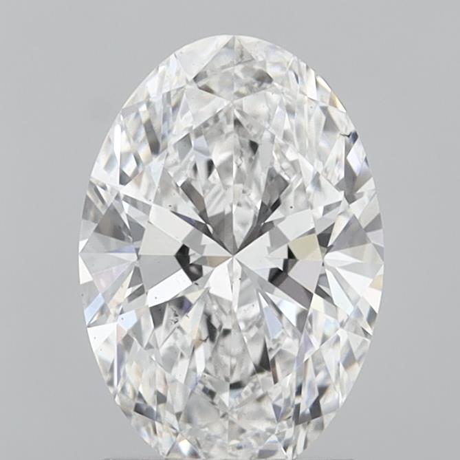 2.01 Carat Oval Shaped, Ideal Cut, E Color, VS2 Clarity, IGI Certified Lab Grown Diamond