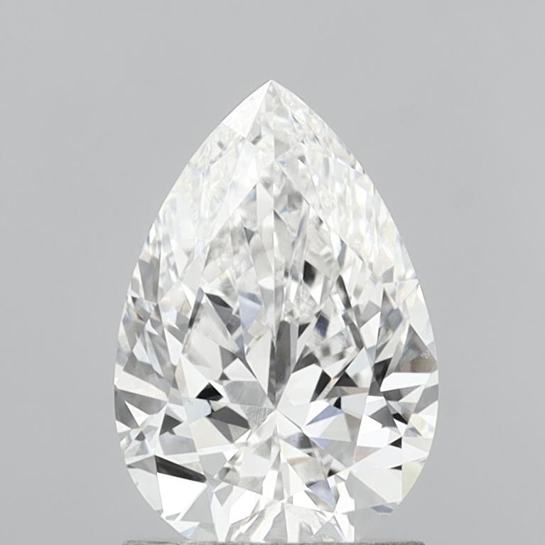1.39 Carat Pear Shaped, E Color, VS1 Clarity, IGI Certified Lab Grown Diamond