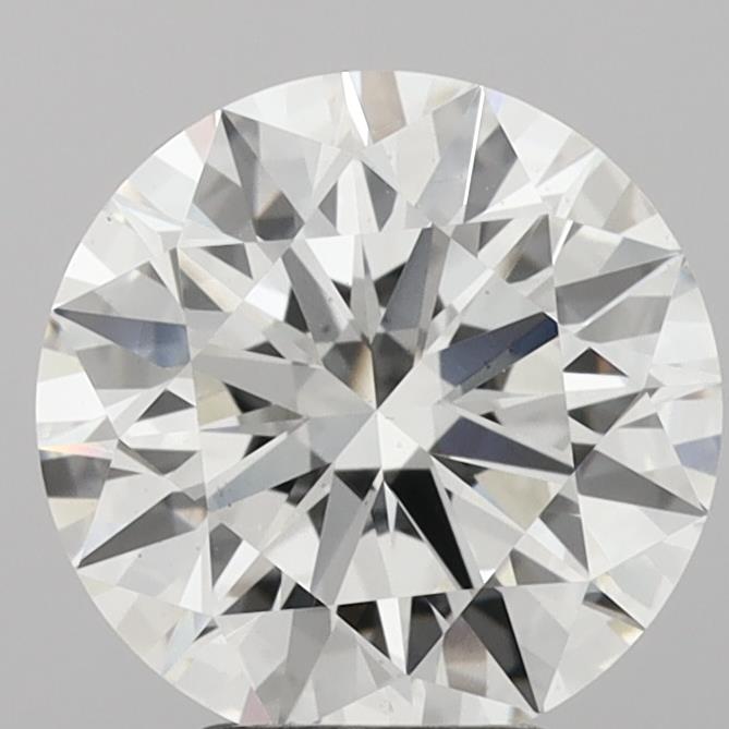 3.96 Carat Round Shaped, Ideal Cut, E Color, VS1 Clarity, IGI Certified Lab Grown Diamond