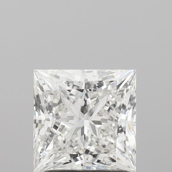 1.59 Carat Princess Shaped, Very Good Cut, G Color, VS1 Clarity, IGI Certified Lab Grown Diamond