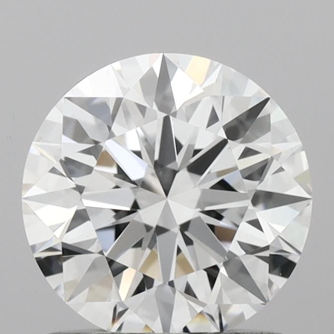 1.07 Carat Round Shaped, Ideal Cut, D Color, VVS2 Clarity, IGI Certified Lab Grown Diamond