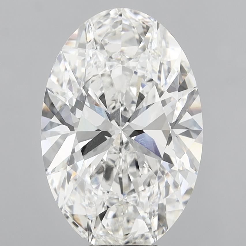 8.52 Carat Oval Shaped, Ideal Cut, F Color, VVS2 Clarity, IGI Certified Lab Grown Diamond