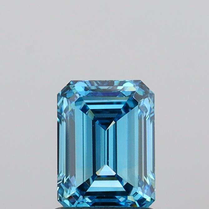 1.14 Carat Emerald Shaped, Ideal Cut, VS1 Clarity, IGI Certified Lab Grown Diamond
