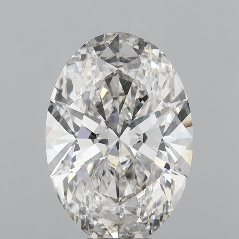 5.03 Carat Oval Shaped, Ideal Cut, H Color, VVS2 Clarity, IGI Certified Lab Grown Diamond