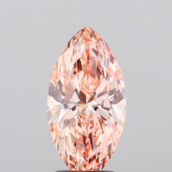 1.96 Carat Marquise Shaped, Ideal Cut, VS1 Clarity, IGI Certified Lab Grown Diamond