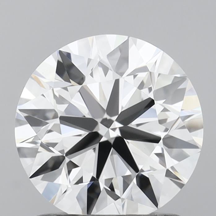 1.27 Carat Round Shaped, Ideal Cut, D Color, VVS1 Clarity, IGI Certified Lab Grown Diamond