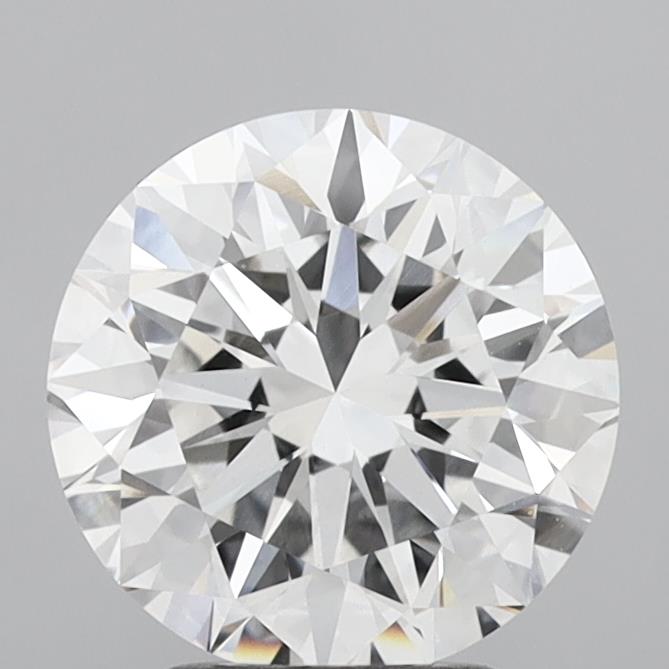 3.22 Carat Round Shaped, Excellent Cut, E Color, VVS2 Clarity, IGI Certified Lab Grown Diamond