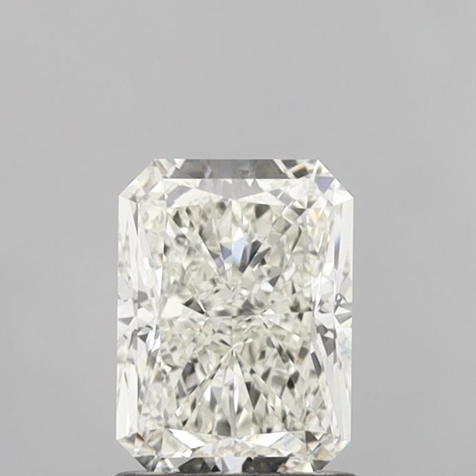 1.42 Carat Radiant Shaped, Ideal Cut, I Color, VVS2 Clarity, IGI Certified Lab Grown Diamond