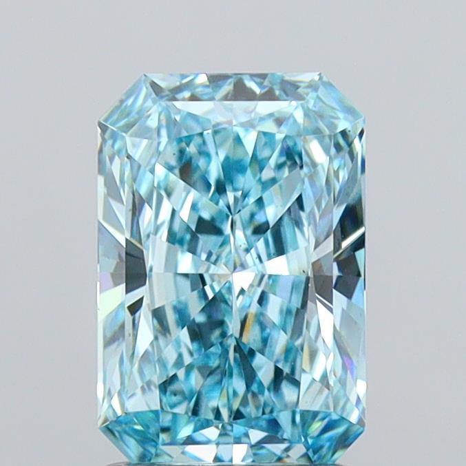 1.83 Carat Radiant Shaped, Ideal Cut, VS2 Clarity, IGI Certified Lab Grown Diamond