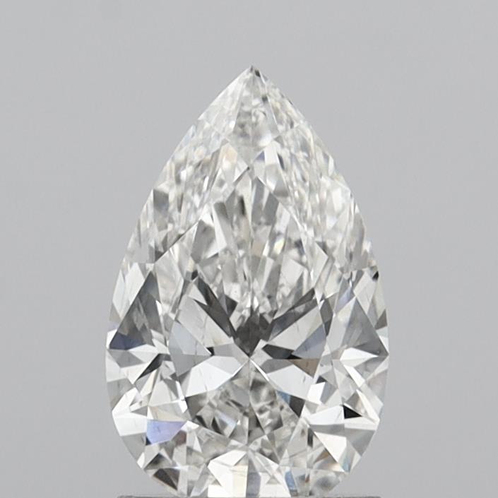 1.51 Carat Pear Shaped, Excellent Cut, F Color, SI1 Clarity, IGI Certified Lab Grown Diamond