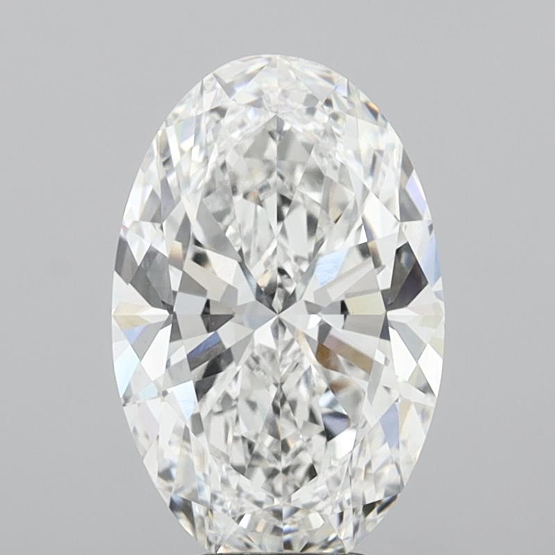 6.01 Carat Oval Shaped, Excellent Cut, E Color, VVS2 Clarity, IGI Certified Lab Grown Diamond