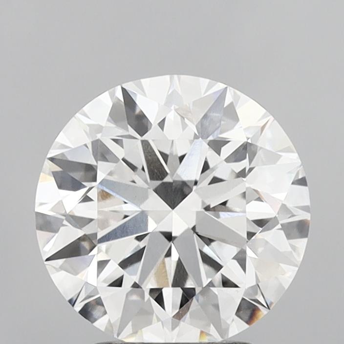 3.04 Carat Round Shaped, Excellent Cut, E Color, VVS2 Clarity, IGI Certified Lab Grown Diamond