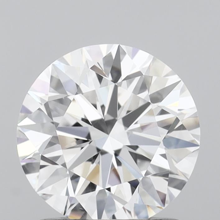 1.21 Carat Round Shaped, Ideal Cut, D Color, VVS2 Clarity, IGI Certified Lab Grown Diamond