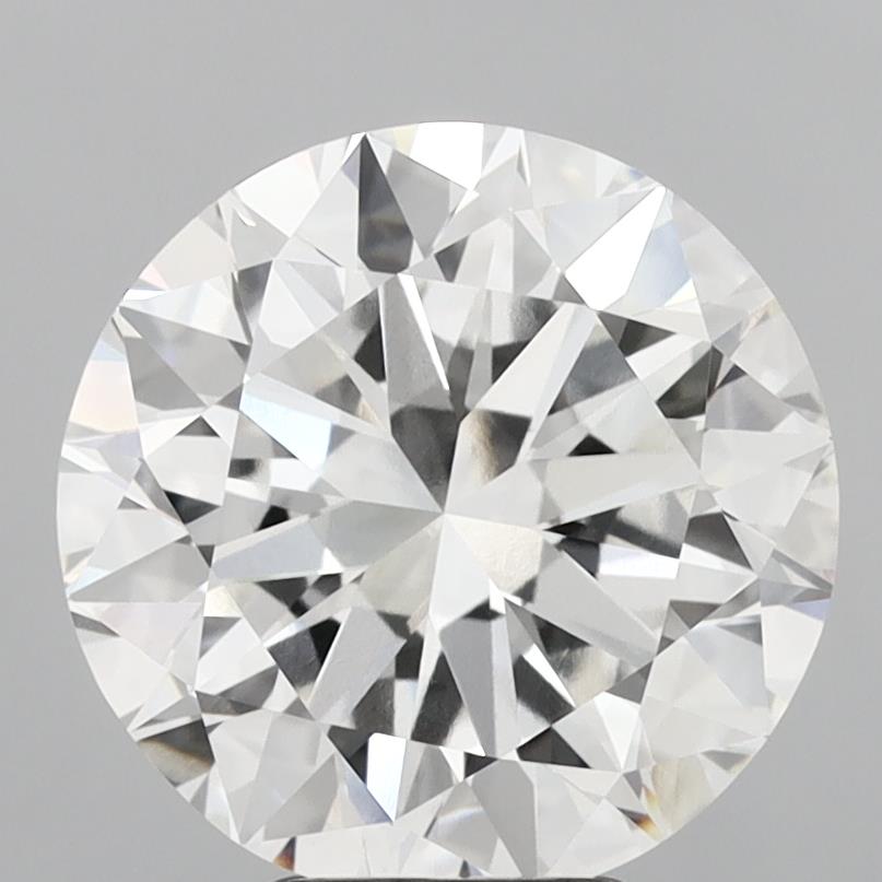 6.01 Carat Round Shaped, Excellent Cut, E Color, VVS1 Clarity, IGI Certified Lab Grown Diamond
