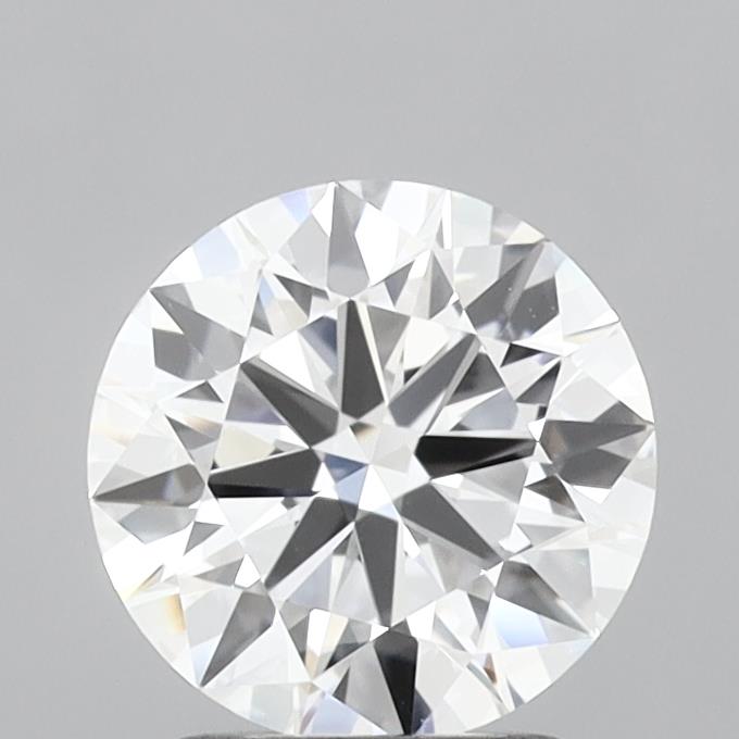 2.07 Carat Round Shaped, Ideal Cut, E Color, IF Clarity, IGI Certified Lab Grown Diamond