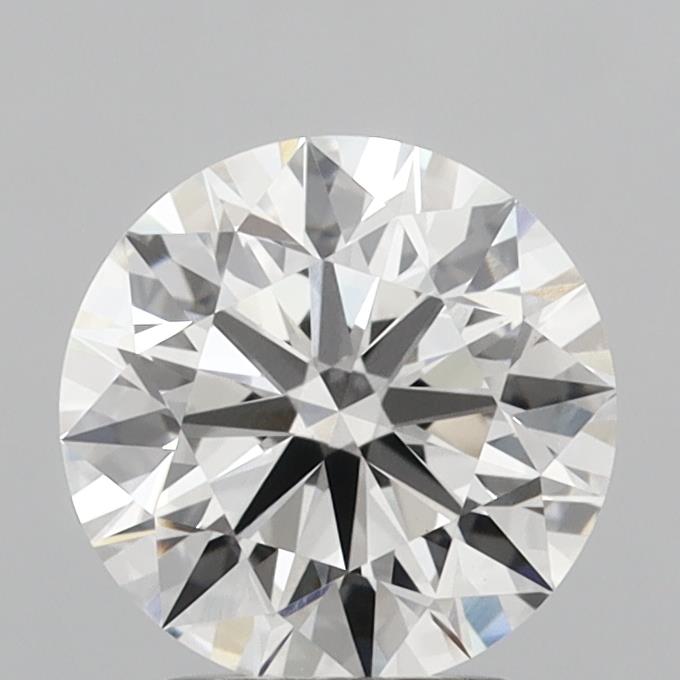 2.52 Carat Round Shaped, Ideal Cut, E Color, VVS2 Clarity, IGI Certified Lab Grown Diamond