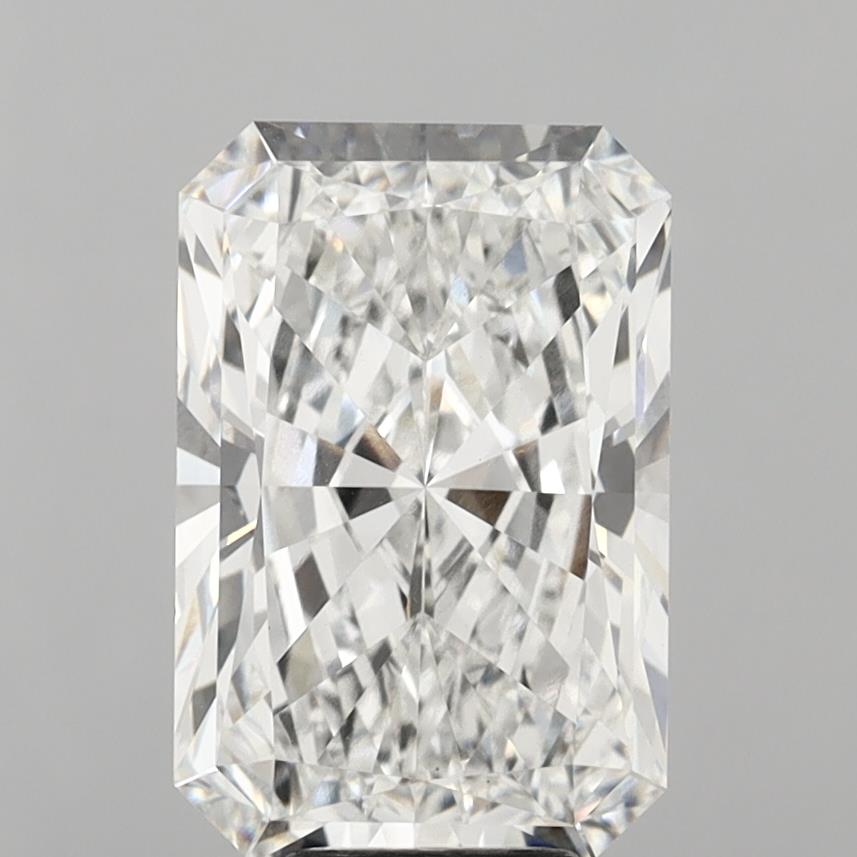 8.55 Carat Radiant Shaped, Excellent Cut, F Color, VS1 Clarity, IGI Certified Lab Grown Diamond