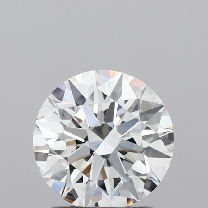 1.47 Carat Round Shaped, Ideal Cut, D Color, VS2 Clarity, IGI Certified Lab Grown Diamond