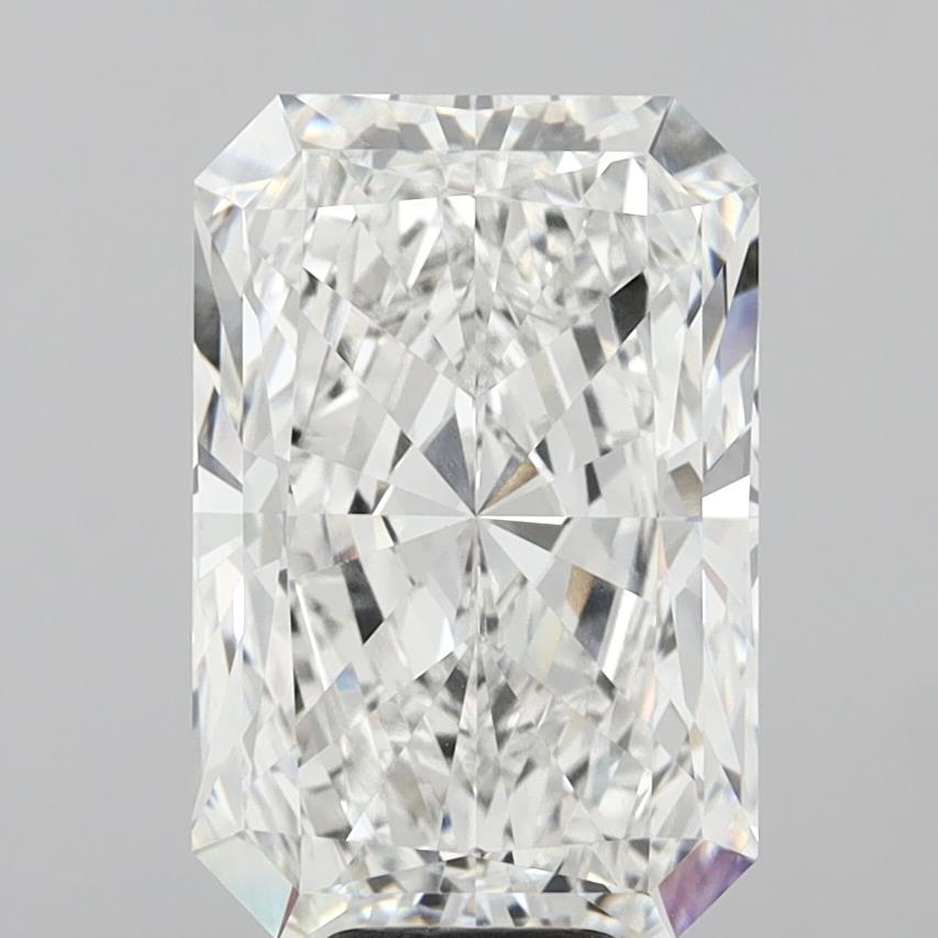 10.51 Carat Radiant Shaped, Ideal Cut, F Color, VVS2 Clarity, IGI Certified Lab Grown Diamond