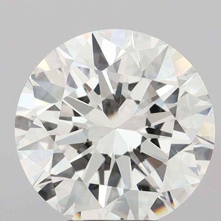 4.52 Carat Round Shaped, Excellent Cut, E Color, VS1 Clarity, IGI Certified Lab Grown Diamond