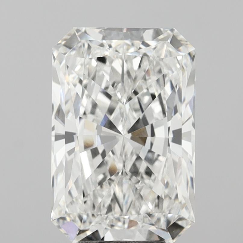 8.08 Carat Radiant Shaped, Ideal Cut, E Color, VS1 Clarity, IGI Certified Lab Grown Diamond