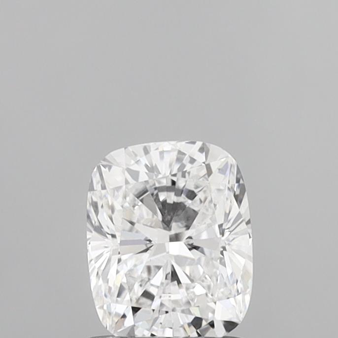 1.01 Carat Cushion Shaped, Ideal Cut, D Color, VVS2 Clarity, IGI Certified Lab Grown Diamond