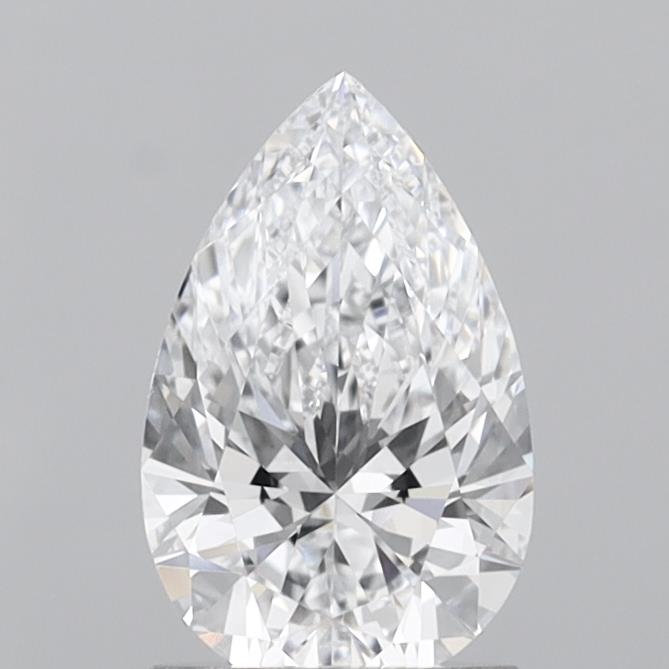 1.46 Carat Pear Shaped, Ideal Cut, E Color, VVS2 Clarity, IGI Certified Lab Grown Diamond