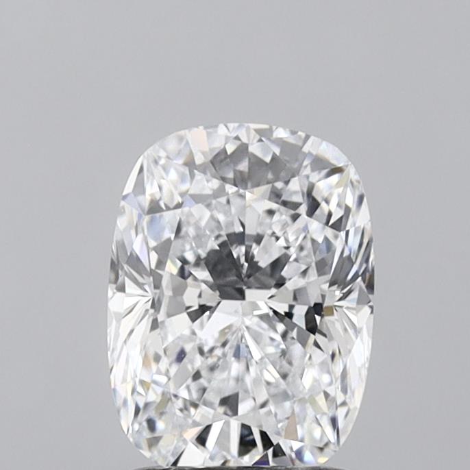 1.54 Carat Cushion Shaped, Ideal Cut, D Color, VS1 Clarity, IGI Certified Lab Grown Diamond
