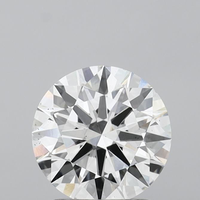1.55 Carat Round Shaped, Ideal Cut, F Color, VS2 Clarity, IGI Certified Lab Grown Diamond