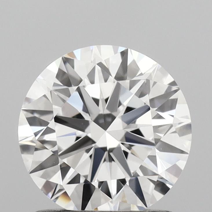1.08 Carat Round Shaped, Excellent Cut, D Color, VVS2 Clarity, IGI Certified Lab Grown Diamond
